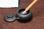 Small size,Chinese She Yan Tai Inkstone Inkslab for Calligraphy Ink Stick stone Chinese Painting Study Supplies 5cm*2.5cm