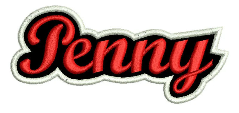 Custom Embroidered Name Patch 110MM Wide Biker Motorcycle Badge Tag Vest Personalized