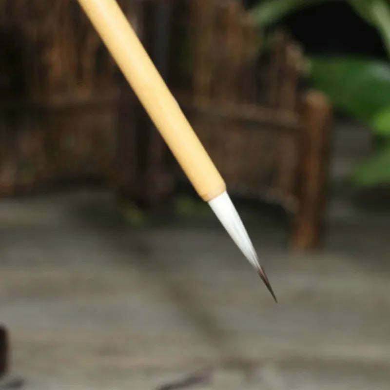 Mixed Hair Woolen Hair Chinese Calligraphy Brush Pen Slender Gold Brush Landscape Chinese Painting Brush Script Practice Brush