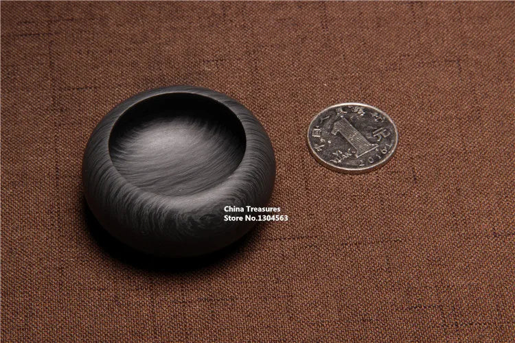 Small size,Chinese She Yan Tai Inkstone Inkslab for Calligraphy Ink Stick stone Chinese Painting Study Supplies 5cm*2.5cm
