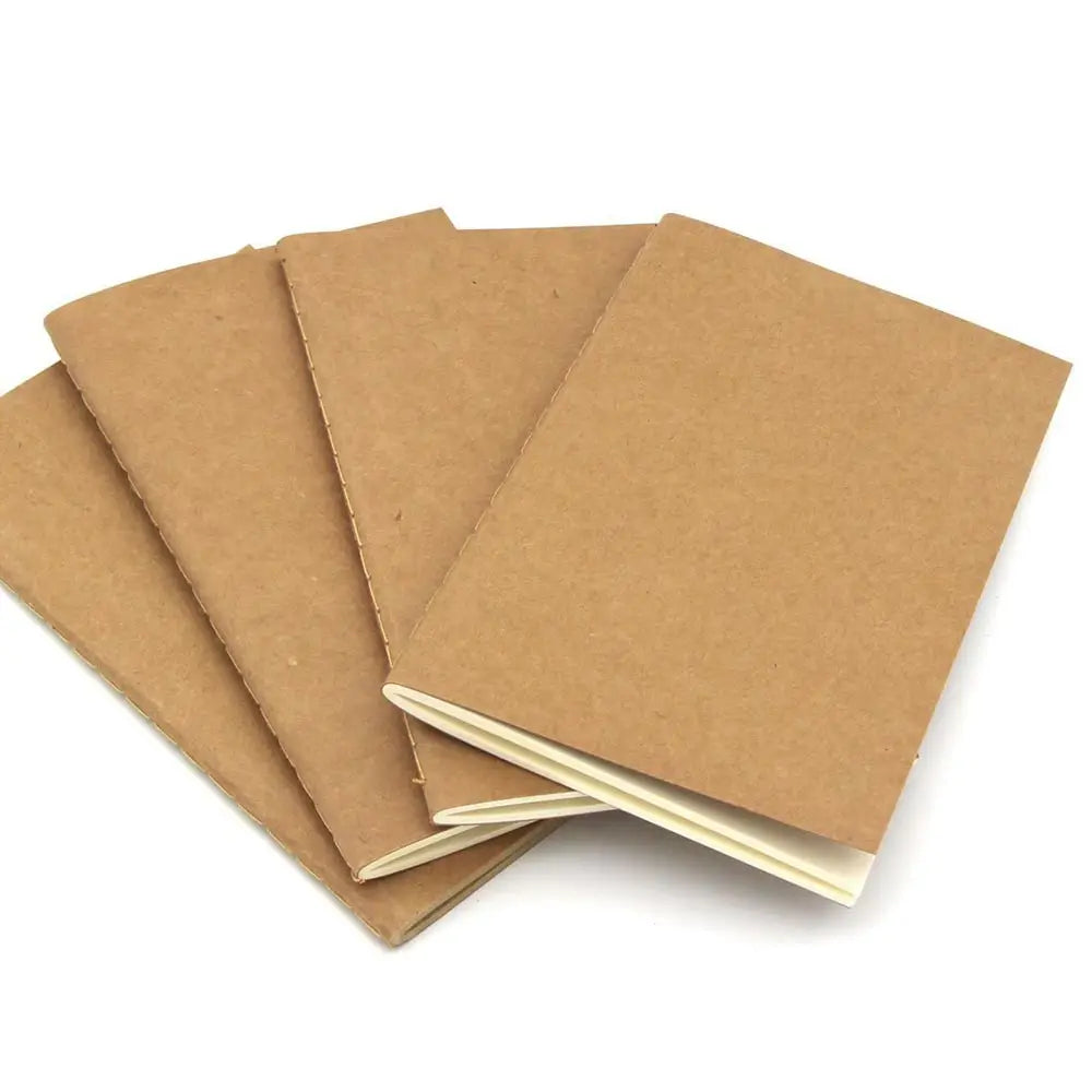 1PC Refillable Paper Traveler's Notebook Filler Papers Journal Dairy Inserts Refill leather notebook blank line kraft