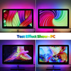 DIY Ambient TV PC Dream Screen USB LED Strip HDTV Computer Monitor Backlight Addressable WS2812B LED Strip 1/2/3/4/5m Full Set