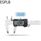 ESPLB Stainless Steel Caliper Electronic LCD Digital Vernier Scale Caliper 6 inch 6'' 150mm Measuring Tool Calipers