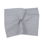 Plain Striped Linen Cotton Blended Dinner Cloth Napkins Placemats Tea Towels Set of 12 (40 x 30 cm) for Events & Home Use