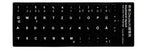Keyboard Skin Fashion Keyboard Key Sticker Label Many Language Russian Arabic Spanish German French for 10-17 Inch Laptop