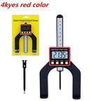 0-80mm Digital Height & Depth Gauge LCD Height Gauges Calipers With Magnetic Feet For Router Tables Woodworking Measuring Tools