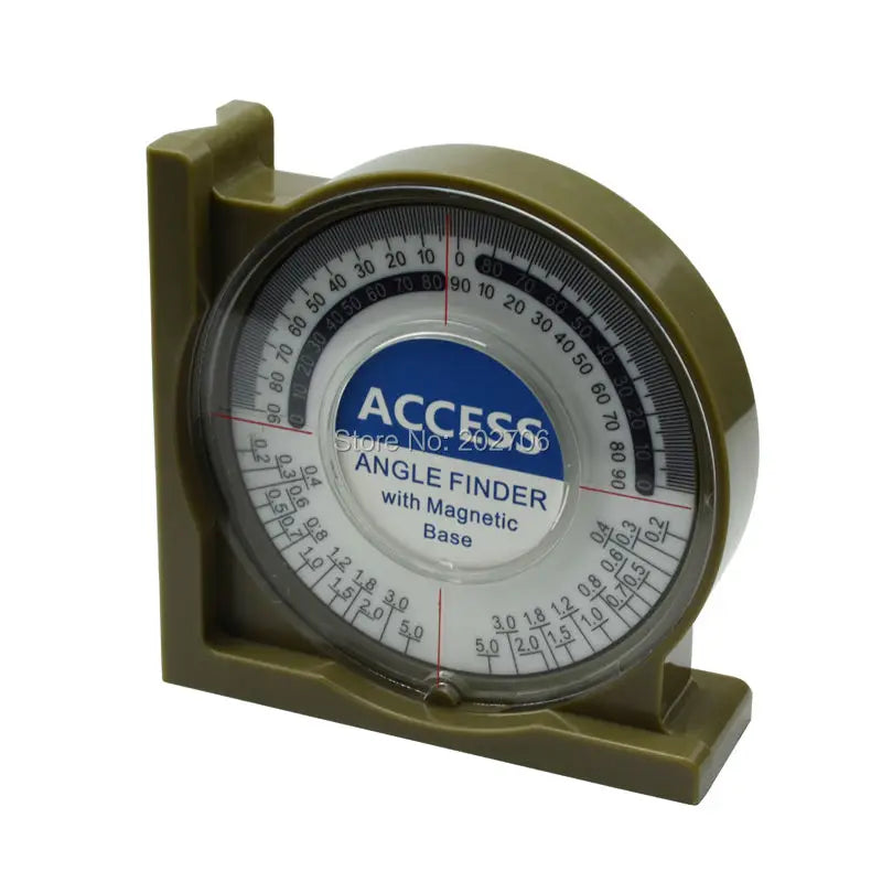 Magnetic Angle Locator Slope Protractor Inclinometer Slope Locator Level Meter Clinometer Survey Portable Measuring Gauge Tool
