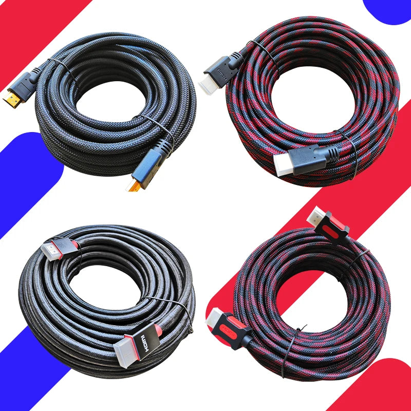 Lungfish Long HDMI-Compatible Cable 1080P 3D for Splitter Switch PS4 LED TV Box Xbox Projector Computer