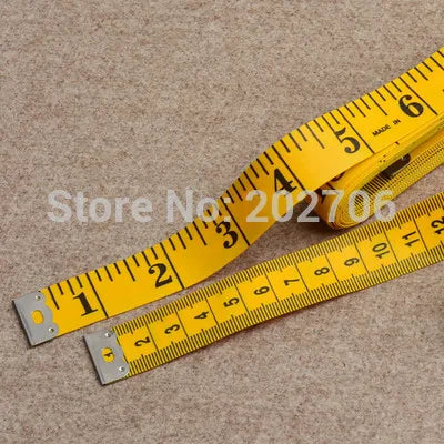 Top Quality Durable Soft Body Measuring Measure Ruler Dressmaking 1.5M 2M 3 Meter 300 CM Sewing Tailor Tape