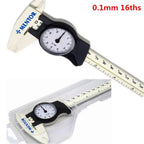 0-150MM 6inch Pure Plastic Vernier Caliper with Dial Plastic Dial Caliper Gauge Digital Caliper Micrometer Thickness Gauge