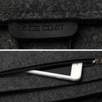11.6/13/14/15"Laptop Sleeve Felt Ultralight Notebook Tablet Pad Case Multi-pocket Pouch Bag Briefcases for Apple Macbook/ Asus