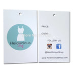 Free Shipping Custom Clothes Paper Hang Tag, Price Tag, Clothing Tag