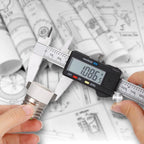 ESPLB Stainless Steel Caliper Electronic LCD Digital Vernier Scale Caliper 6 inch 6'' 150mm Measuring Tool Calipers