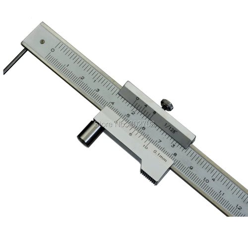 0-250mm 300mm 400mm 500mm Stainless Steel Parallel Marking Vernier Caliper Marking Gauge with Carbide Scriber Marking Gauge Tool