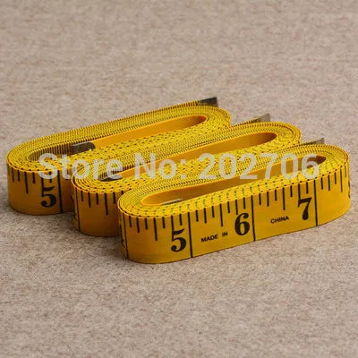 Top Quality Durable Soft Body Measuring Measure Ruler Dressmaking 1.5M 2M 3 Meter 300 CM Sewing Tailor Tape