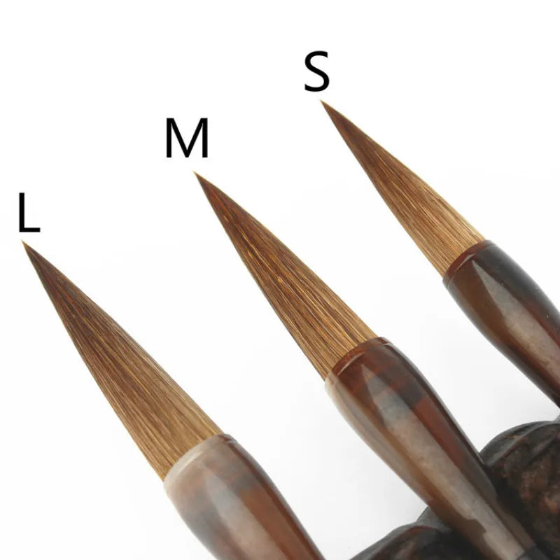 Mixed Hair Brushes Set Mixed Hair Chinese Calligraphy Brush Pen Regular Script Writing Brush Chinese Painting Brush Tinta China