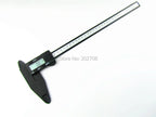 300mm 200 Electronic Digital Caliper LCD Plastic Vernier Caliper  Long Jaw Micrometer Inner Outer Diameter Gauge Measuring Tools