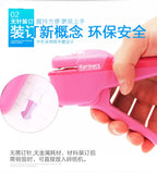 Japan KOKUYO Harinacs Staple-Free Stapler Large Creative Staple-less Manual Stapler Office Stationery Safe Easy Use