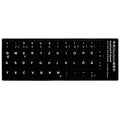 Keyboard Skin Fashion Keyboard Key Sticker Label Many Language Russian Arabic Spanish German French for 10-17 Inch Laptop