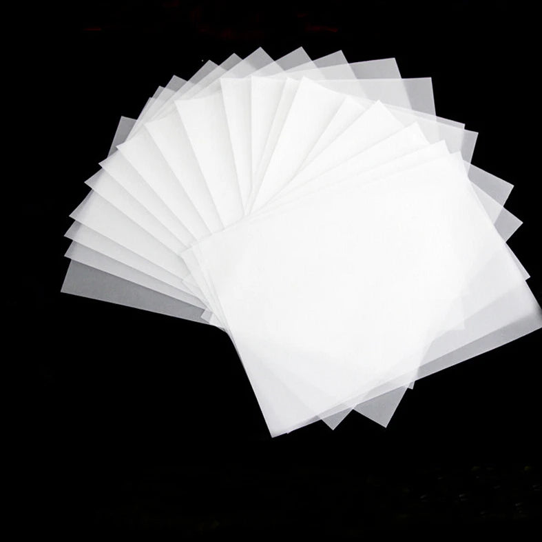 500 pieces /lot ,Thin Semi Transparent Drawing stick figures Paper Transparent Chinese characters Paper blank for copybooks