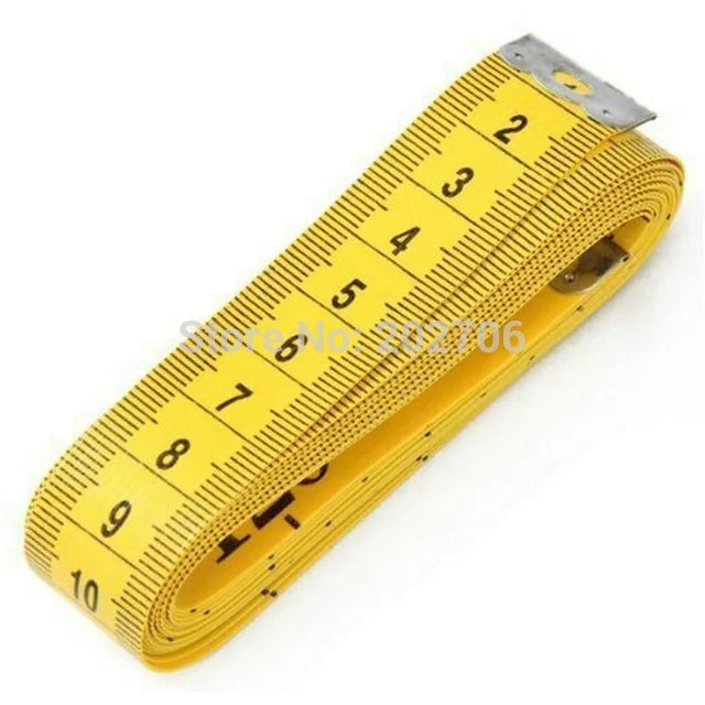 Top Quality Durable Soft Body Measuring Measure Ruler Dressmaking 1.5M 2M 3 Meter 300 CM Sewing Tailor Tape