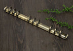 10 Pieces DIY journal notebook mechanical, 6 ring mechanism, A4 B5 A5 A6 A7 binder clip gold silver bronze black