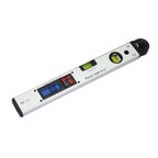 400mm / 250mm Digital Angle Finder Gauge 0-270 Degree Protractor Ruler Miltre Angle Finder Meter Spirit Level Back-Light