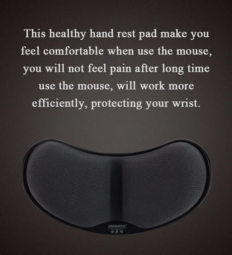 Anti-skid Memory Foam Mouse Pad Mousepad Support Wrist Rest Mat Ergonomic Office Healthy Mouse Pad for Computer Laptop Desktop