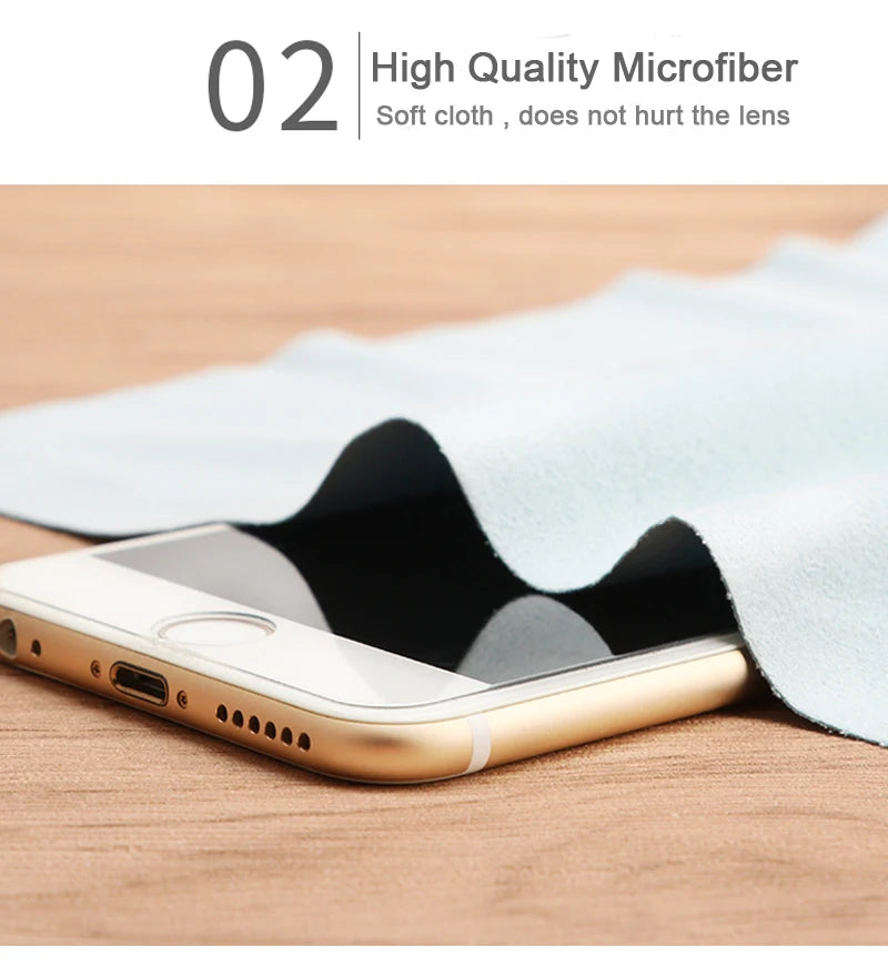5/10 Pcs High Quality Chamois Glasses Cleaner  Microfiber Glasses Cleaning Cloth For Lens Phone Screen Cleaning Wipes