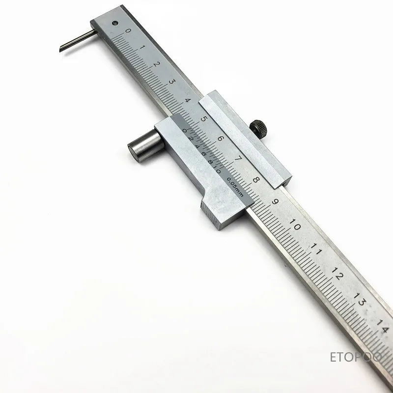 0-250mm 300mm 400mm 500mm Stainless Steel Parallel Marking Vernier Caliper Marking Gauge with Carbide Scriber Marking Gauge Tool