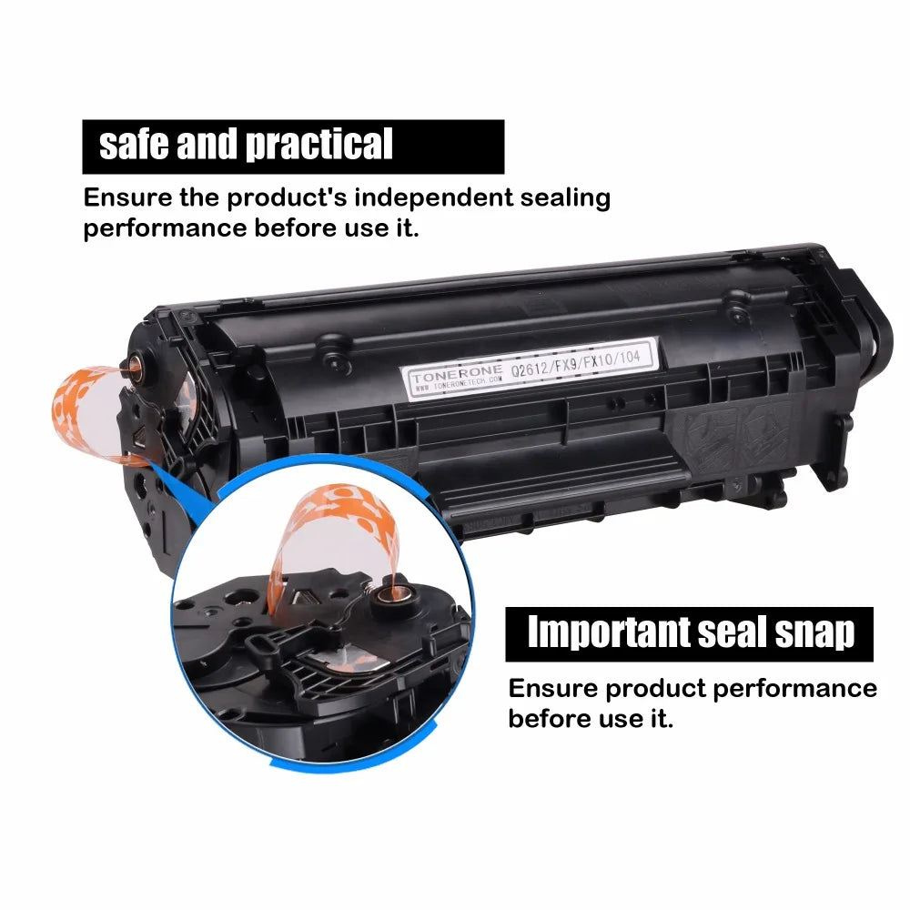 12A CRG103 CRG303 703 Compatible Toner Cartridge Replacement for CANON LBP-2900, LBP2900, LBP-3000, LBP3000 Printers