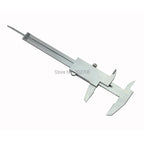 0-70mm Mini Vernier Caliper Stainless Hardened Metric Machinist 70mm 100mm 150mm Slide Caliper Thickness Measurement Tools