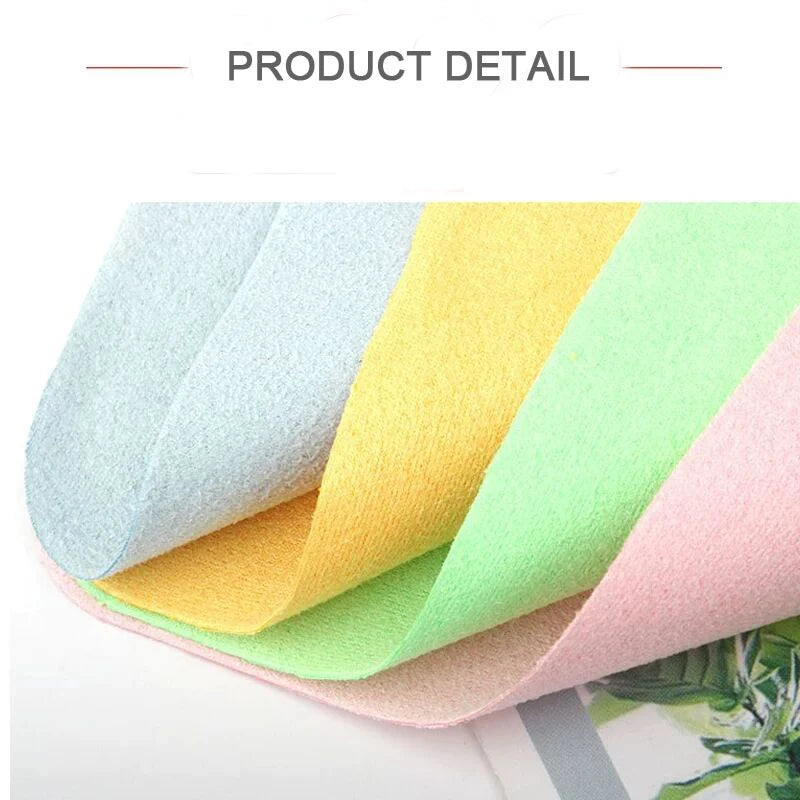 5/10 Pcs High Quality Chamois Glasses Cleaner  Microfiber Glasses Cleaning Cloth For Lens Phone Screen Cleaning Wipes