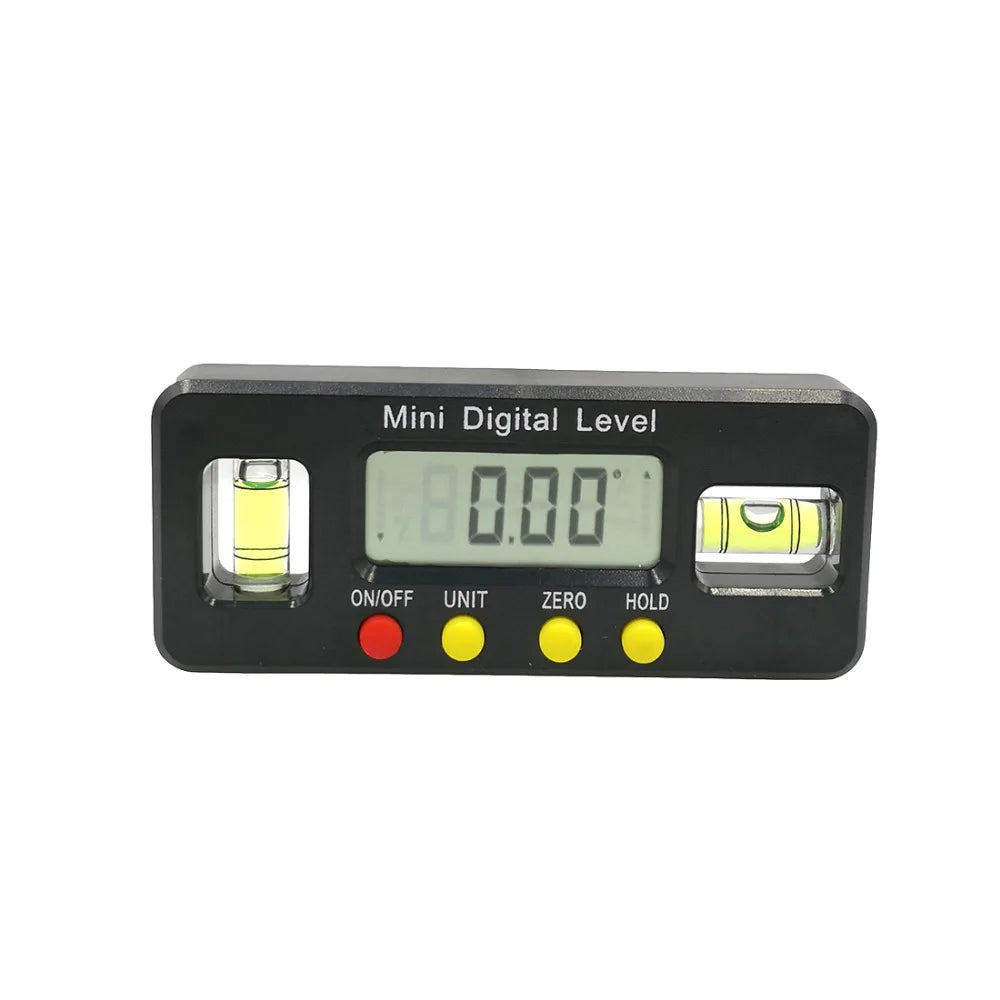 150mm 100mm 360 deg mini digital protractor Angle Finder inclinometer electronic level with magnetic bottom angle measuring tool