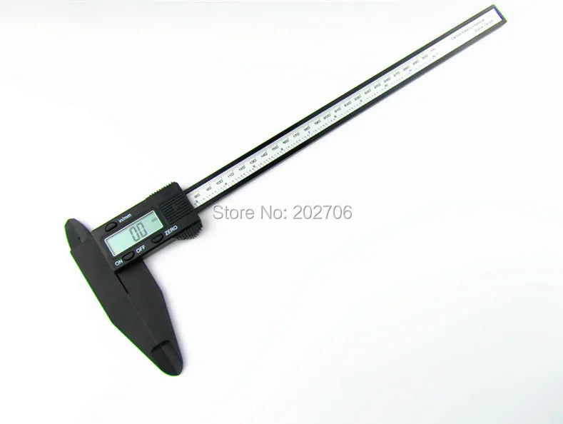12inch 300mm Electronic Digital Caliper Big LCD Plastic Digital Vernier Caliper with Long Jaw Micrometer Gauge