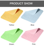 5/10 Pcs High Quality Chamois Glasses Cleaner  Microfiber Glasses Cleaning Cloth For Lens Phone Screen Cleaning Wipes
