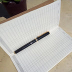 1PC Refillable Paper Traveler's Notebook Filler Papers Journal Dairy Inserts Refill leather notebook blank line kraft