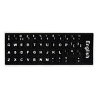 Keyboard Skin Fashion Keyboard Key Sticker Label Many Language Russian Arabic Spanish German French for 10-17 Inch Laptop