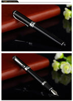 Jinhao X750 Classic Style Silver Clip Metal Fountain Pen 0.5 mm Nib Steel Ink Pens for Gift Office Supplies School Supplies