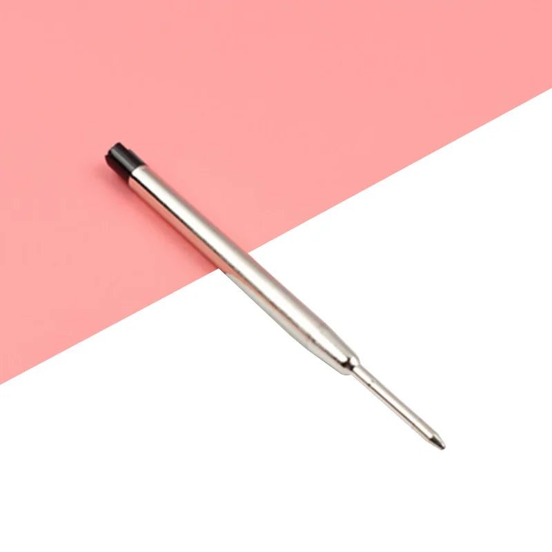 20Pcs/Set Pen Refill Different Metal Ballpoint Pen Refills Office School Stationery Gifts Pen Choose Blue black refills Pen Sale