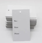 Free Shipping Stock Clothing Price Hang Tag/Garment Size Tag/Clothing Printed Label/Custom Clothing Paper Hang Tag 200 Pcs a Lot