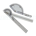 6pcs/set 5pcs 3pcs/set Protractors Multi-Ruler Spinal Finger Goniometer Angle Medical Spinal Ruler 180/360 Degree Measuring Tool