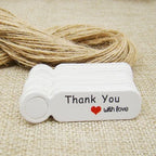 5*1.3cm cute shape kraft paper blank price label tag 100pcs +100pcs hemp string for production price tag description