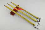 3pcs/lot,Chinese Painting Brush Calligraphy Writing Brush Weasel Hair Lan hua/zhu zi Painting Xing kai writing