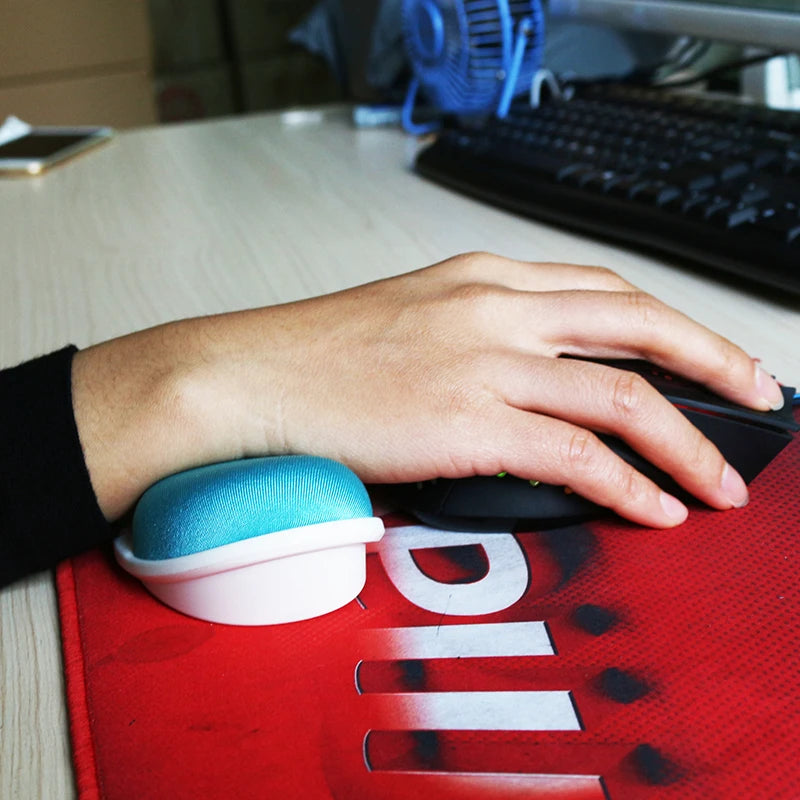 Anti-skid Memory Foam Mouse Pad Mousepad Support Wrist Rest Mat Ergonomic Office Healthy Mouse Pad for Computer Laptop Desktop