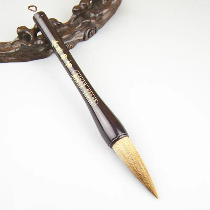 Authentic Chinese Traditional Calligraphy Brush Pen Hopper-shaped Brushes for Couplets Rabbit Mixed Hair Chinese Painting Brush