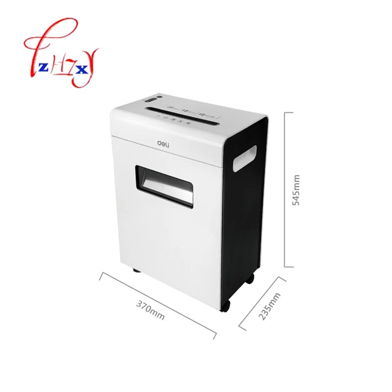 Automatic Electric Paper shredder Mute file grinder Destroy Document Files 23L large household o-ffice  file shredder 3*15mm