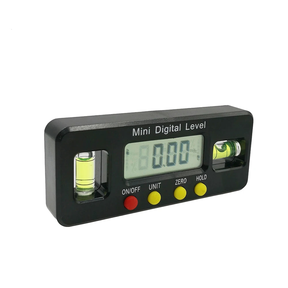 150mm 100mm 360 deg mini digital protractor Angle Finder inclinometer electronic level with magnetic bottom angle measuring tool