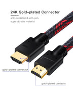 Shuliancable HDMI Cable 2.0 4K 60Hz Cable 1m 2m 3m 5m 10m 15m 20m Splitter Switcher HD TV Laptop PS4 Computer Xbox