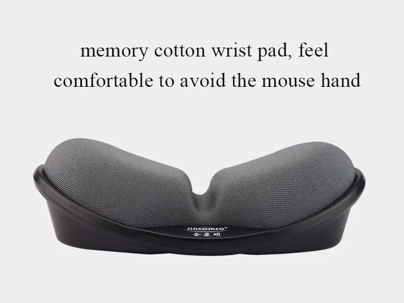 Anti-skid Memory Foam Mouse Pad Mousepad Support Wrist Rest Mat Ergonomic Office Healthy Mouse Pad for Computer Laptop Desktop